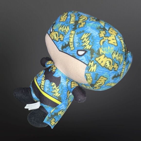 Justice League DC Comics Sticker Bomb Superhero Chibi Batman Plush 8” - Picture 3 of 8